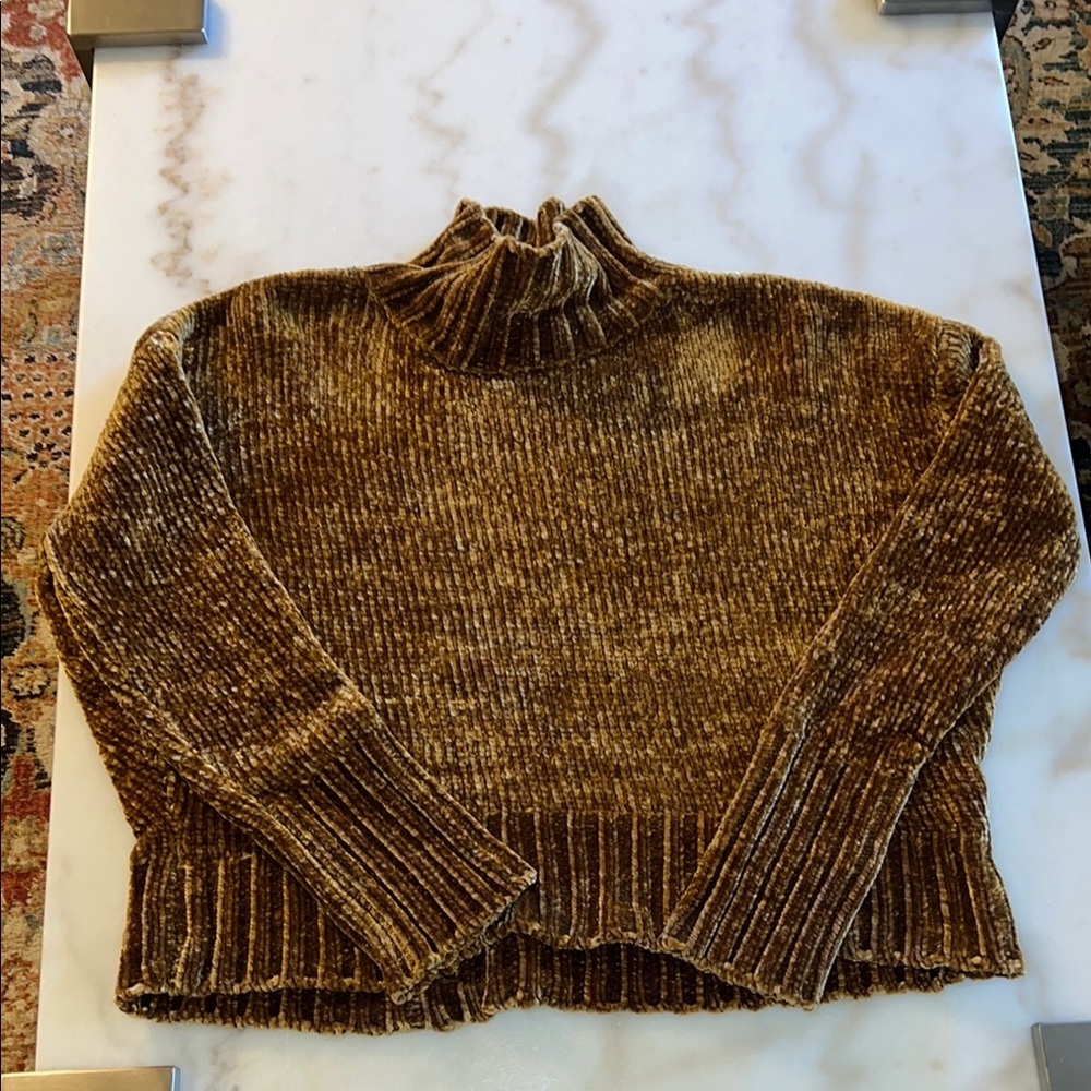 Chelsea and Theodor Cozy Turtleneck Sweater